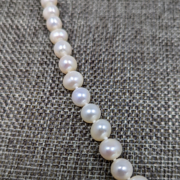 REAL - 7-8mm Pearl Necklace - Picture 4 of 13